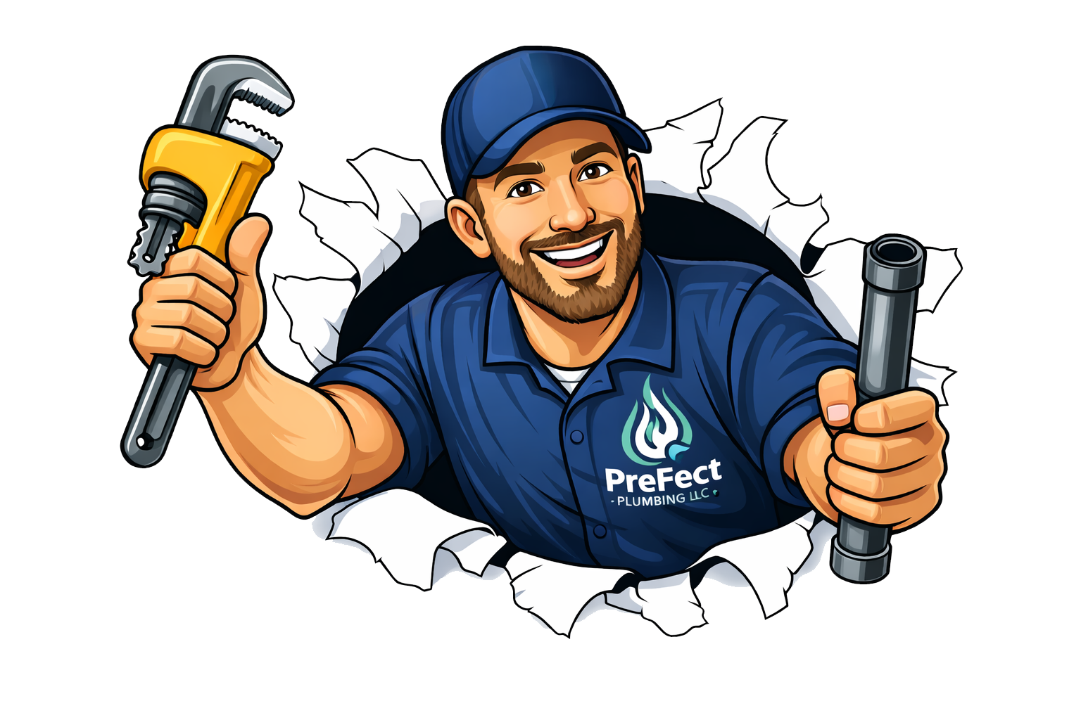 prefect plumbing burst through